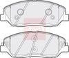 Apec Brake Pads Set PAD1564 thumbnail