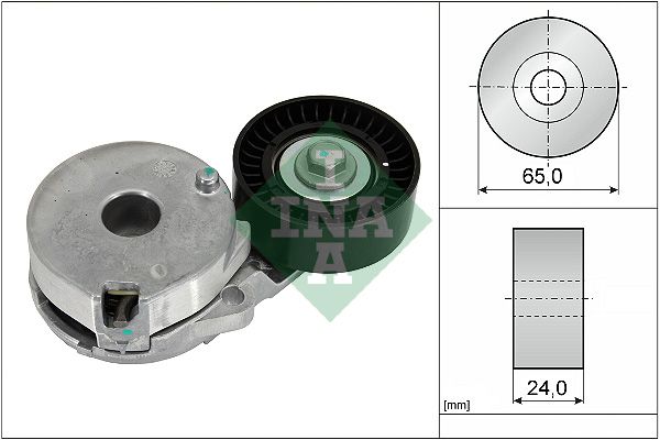 INA Drive Belt Tensioner Pulley 534073310 - image 2