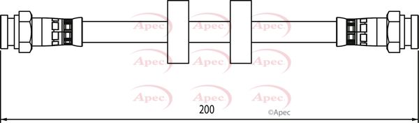 Apec Brake Hose HOS3969 - image 2