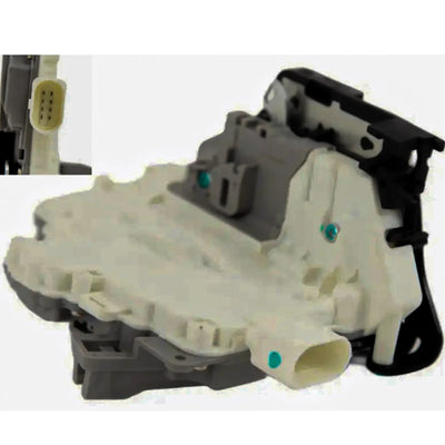 Audi A4 B8 A5 Q3 Q5 Q7 TT Front Door Lock Actuator Mechanism Passenger Side - tradevehicleparts.co.uk
