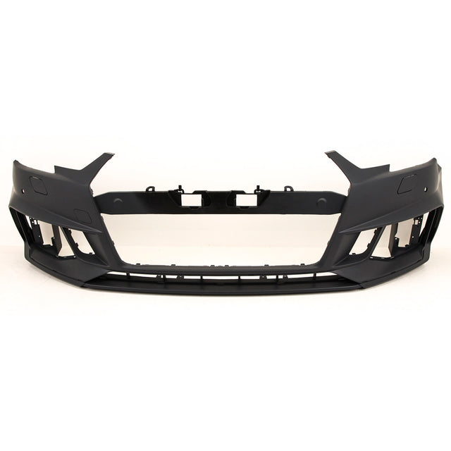 Fits Audi A4 B9 Facelift 2015-18 Front Bumper Bodykit Honeycomb Grilles Spoilers - image 3