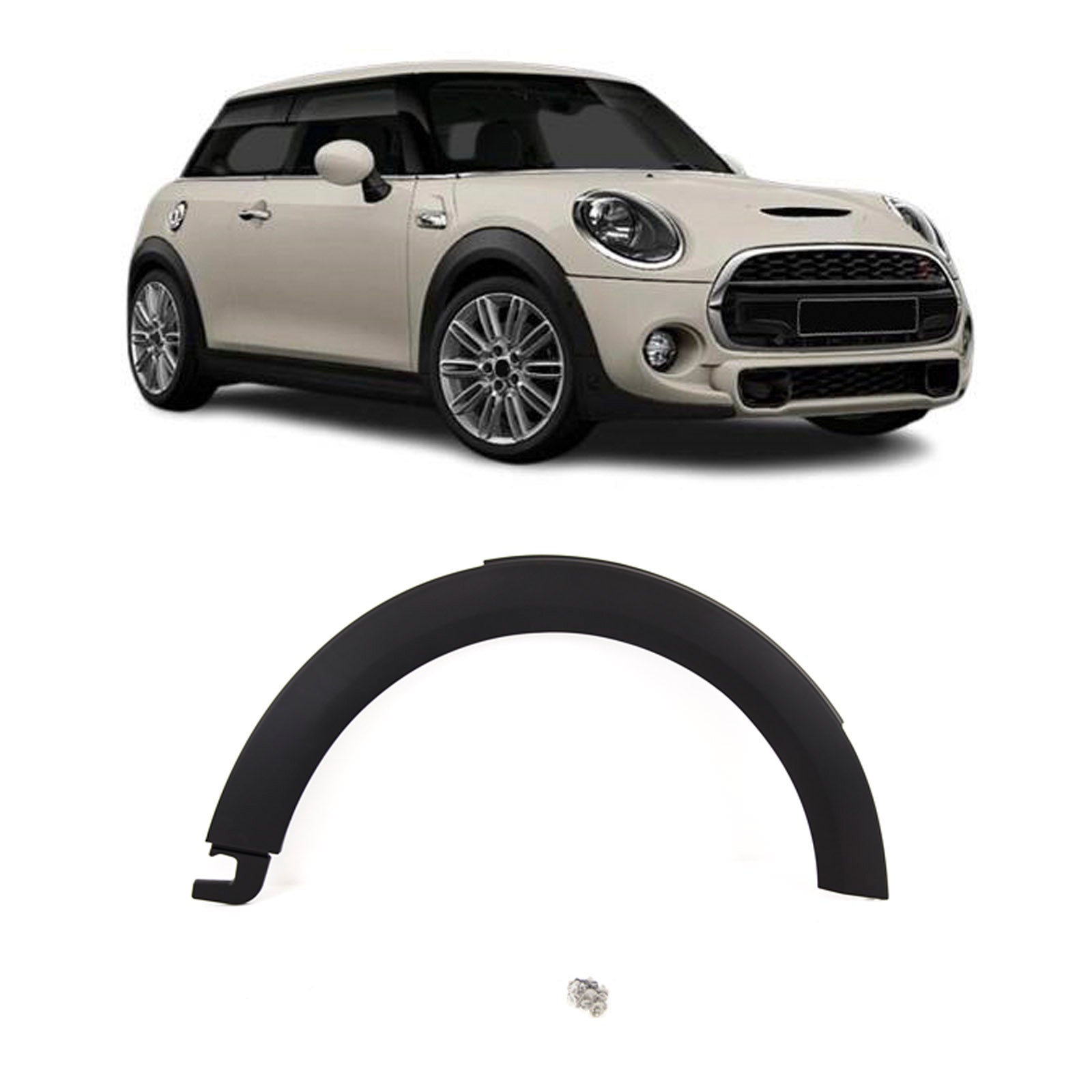 Fits Mini Cooper F55 F56 F57 2013-2021 Front Wing Moulding Trim Driver Side