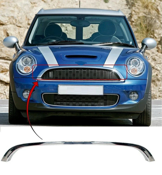 Fits BMW Mini One R55 2006-2010 Bonnet Moulding Chrome - image 2