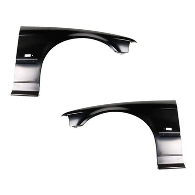 Fits BMW 3 E36 1991-1996 Front Wing Primed Pair Left & Right Large Indicator Hole 4Dr Saloon - tradevehicleparts.co.uk