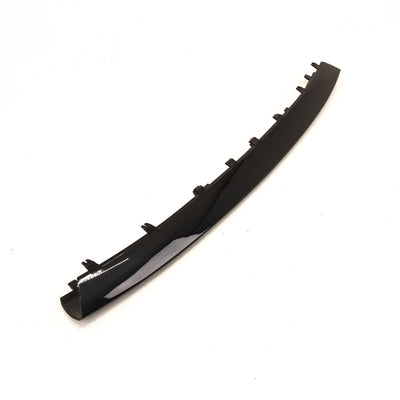 Fits BMW 1 11-18 Front Bumper Lower Centre Moulding Gloss Black Sport Urban M