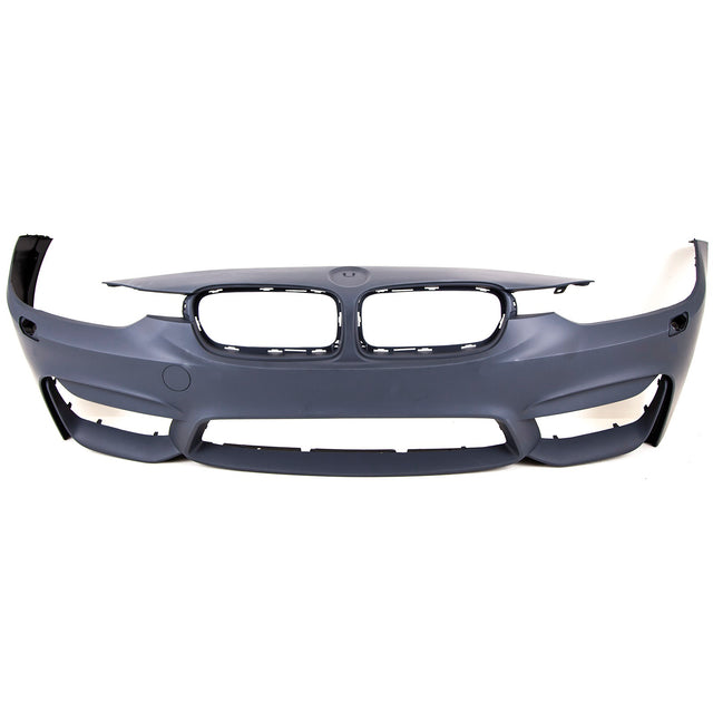 Fits BMW 3 Series F30 F31 Front Bumper Kit Without Pdc Holes Lower & Fog Grilles - image 2