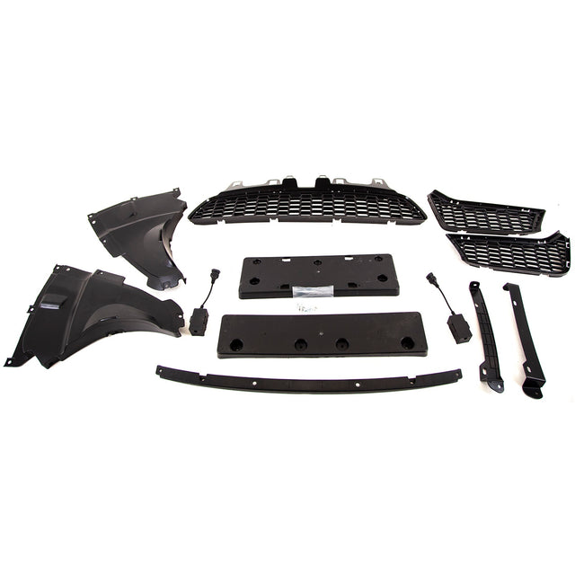 Fits BMW 3 Series F30 F31 Front Bumper Kit Without Pdc Holes Lower & Fog Grilles - image 3
