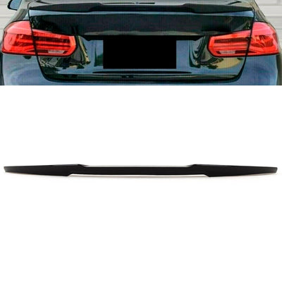 Fits BMW 3 Series F30 F80 M3 Rear Trunk Boot Lip Spoiler Gloss Black
