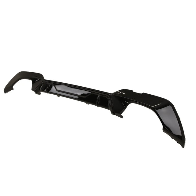 Fits BMW 3 Series G20 G21 2019-2022 Rear Diffuser Spoiler Quad Exhaust Gloss Black - image 3