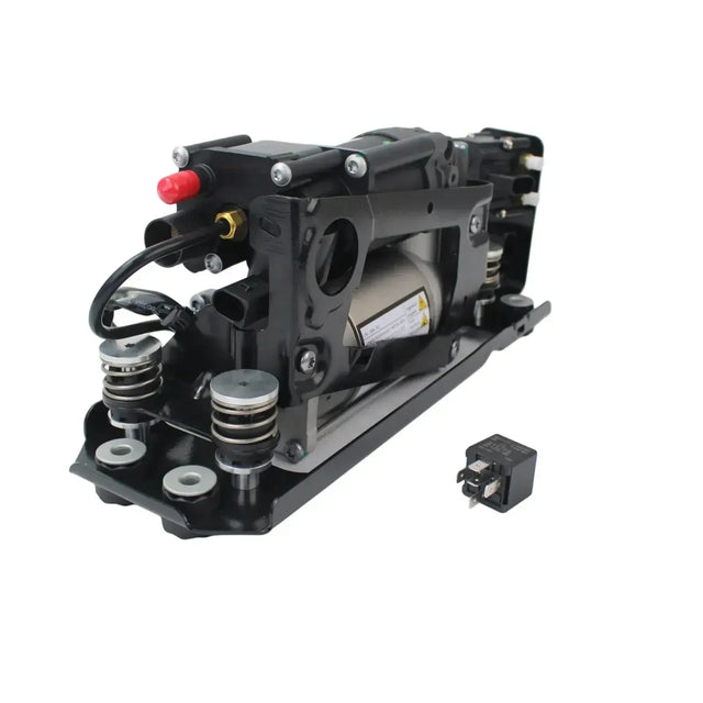 Fits BMW 5 7 Series F01 F02 F04 F07 F11 Air Suspension Compressor Pump With Bracket Relay & Valve Block 37206789450 - image 2
