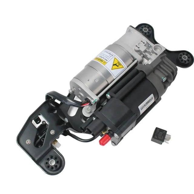 Fits BMW X5 F15 X6 F16 2013-2019 Air Suspension Compressor Pump With Bracket, Relay & Valve Block - image 2