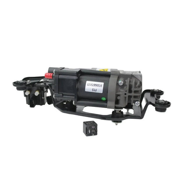 Fits BMW X5 F15 X6 F16 2013-2019 Air Suspension Compressor Pump With Bracket, Relay & Valve Block - image 5