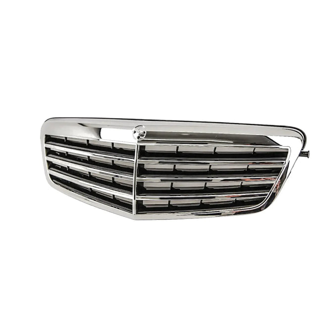 Fits Mercedes E-Class W212 2009-2013 Front Grille Main Centre Black & Chrome - image 3