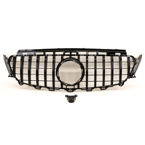Fits Mercedes E Class W213 2016-2020 Front Bumper Grille Sport Gloss Black