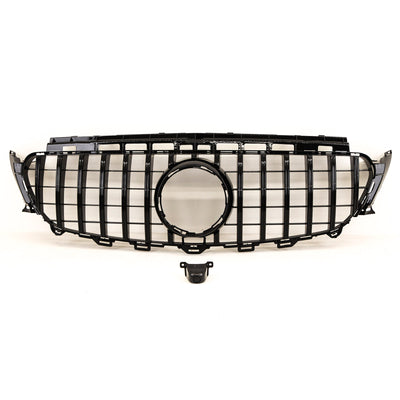 Fits Mercedes E Class W213 2016-2020 Front Bumper Grille Sport Gloss Black