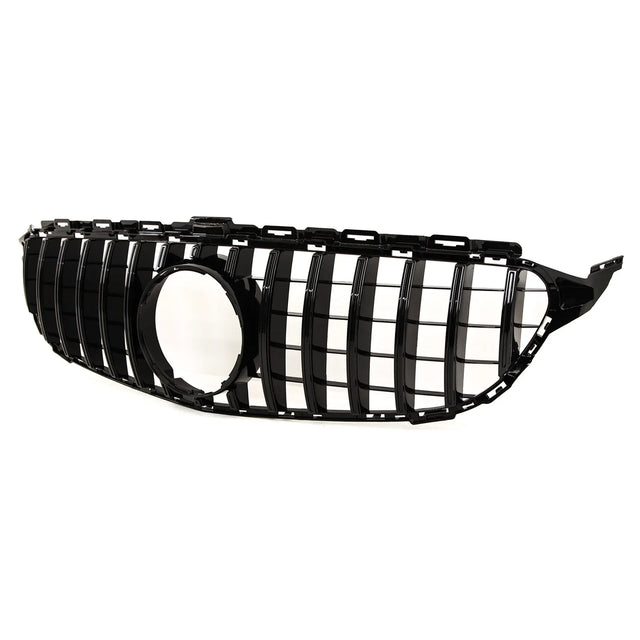 Fits Mercedes C Class W205 2014-2018 Front Bumper Grille Sport C63 Sport Gloss Black - image 4