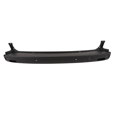 For Vauxhall Vivaro 2019-Rear Bumper LWB With 4PDC Holes & Tow Eye Cover Black - tradevehicleparts.co.uk