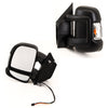For Citroen Relay Fiat Ducato Peugeot Boxer 2006-2024 Door Wing Mirror Electric Heated With Indicator Short Arm Black Left Side thumbnail