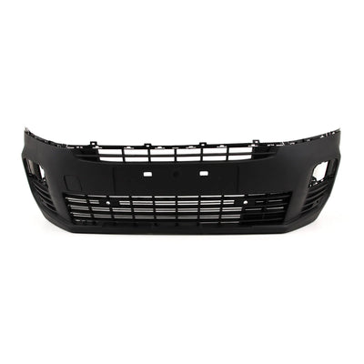 For Berlingo Partner Doblo 2018- Front Bumper With PDC & Tow Eye Cover Black - tradevehicleparts.co.uk