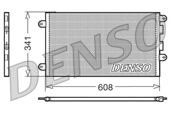 Denso Ac Condenser DCN01012 - image 2