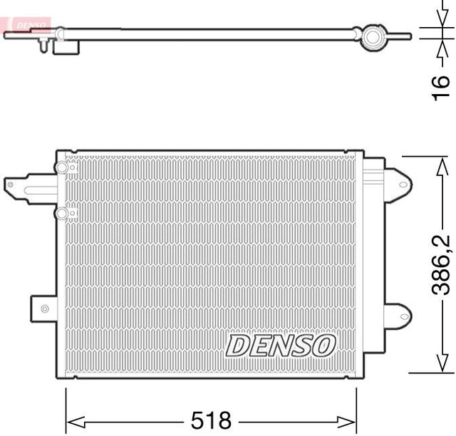 Denso Ac Condenser DCN02005 - image 2