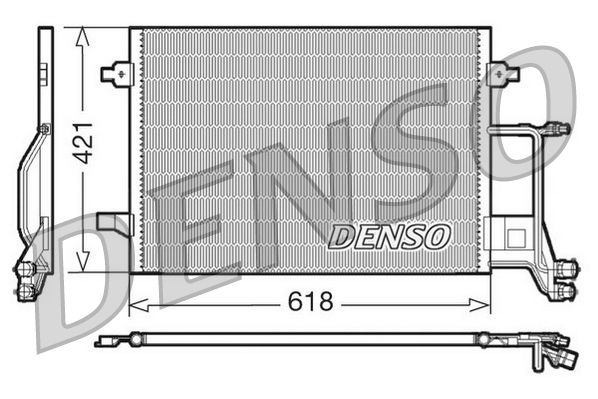 Denso Ac Condenser DCN02013 - image 2