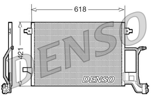 Denso Ac Condenser DCN02015 - image 2