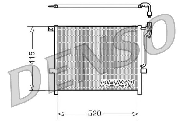 Denso Ac Condenser DCN05010 - image 2