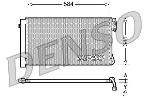 Denso Ac Condenser DCN05012 - image 2
