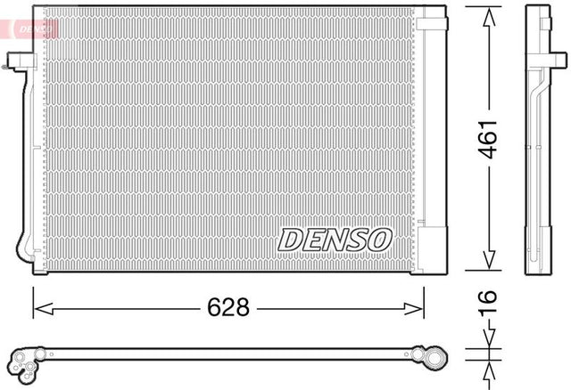 Denso Ac Condenser DCN05013 - image 2