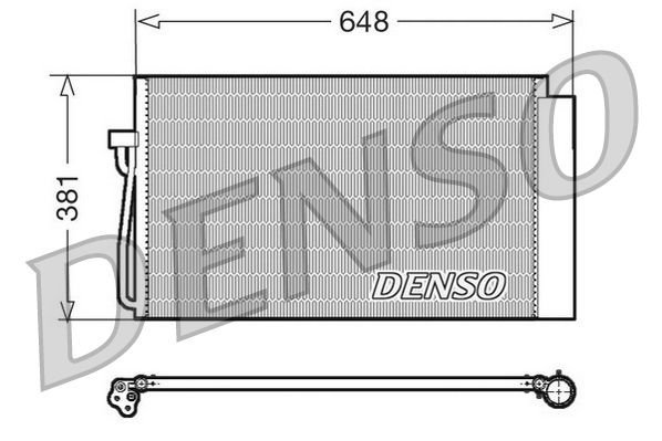 Denso Ac Condenser DCN05017 - image 2