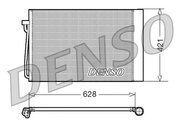 Denso Ac Condenser DCN05018 - image 2