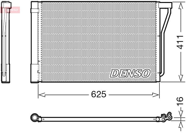 Denso Ac Condenser DCN05022 - image 2
