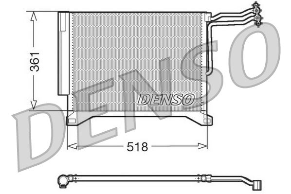 Denso Ac Condenser DCN05100 - image 2