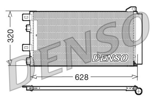 Denso Ac Condenser DCN05101 - image 2