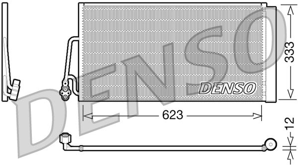 Denso Ac Condenser DCN05102 - image 2