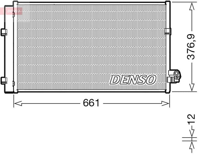 Denso Ac Condenser DCN05106 - image 2