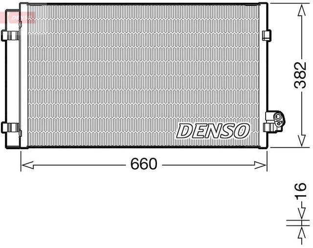 Denso Ac Condenser DCN05107 - image 2