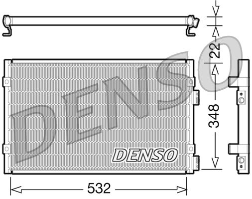 Denso Ac Condenser DCN06002 - image 2