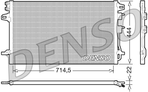 Denso Ac Condenser DCN06005 - image 2