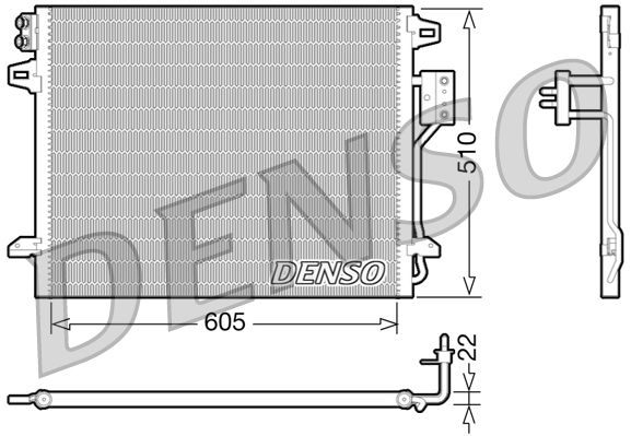 Denso Ac Condenser DCN06006 - image 2