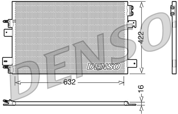 Denso Ac Condenser DCN06007 - image 2