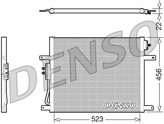 Denso Ac Condenser DCN06008 - image 2