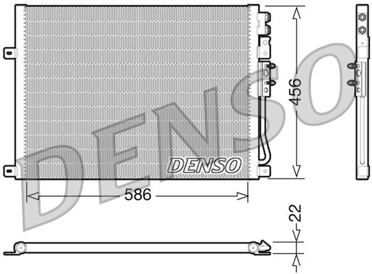 Denso Ac Condenser DCN06009 - image 2