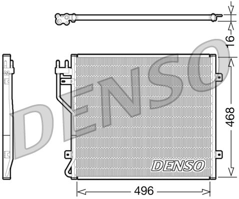 Denso Ac Condenser DCN06010 - image 2