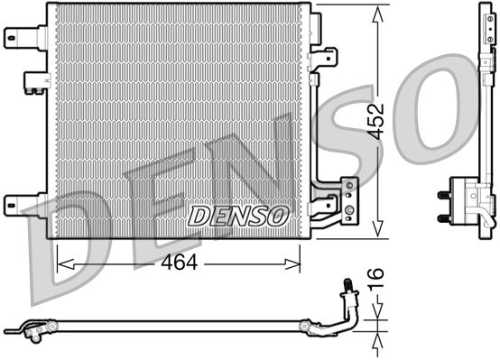 Denso Ac Condenser DCN06014 - image 2