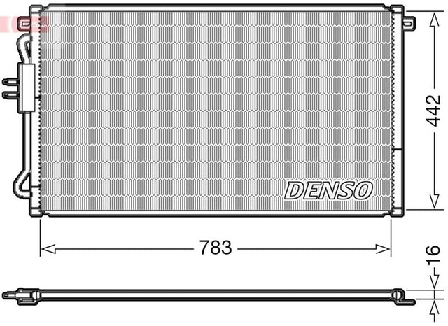 Denso Ac Condenser DCN06015 - image 2