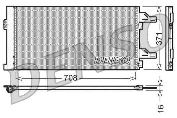 Denso Ac Condenser DCN07002 - image 2