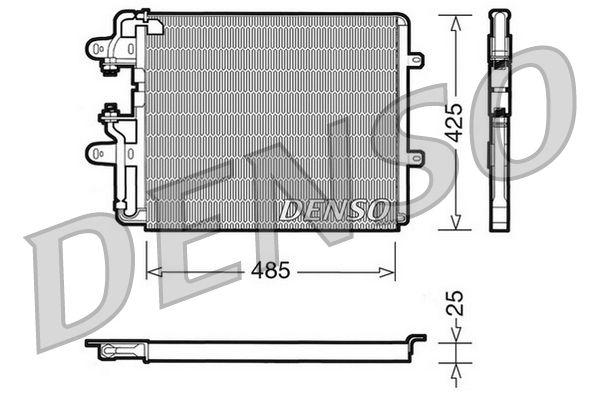 Denso Ac Condenser DCN09030 - image 2