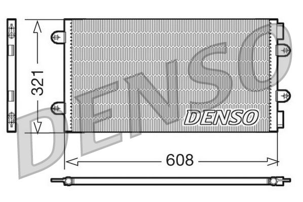 Denso Ac Condenser DCN09104 - image 2